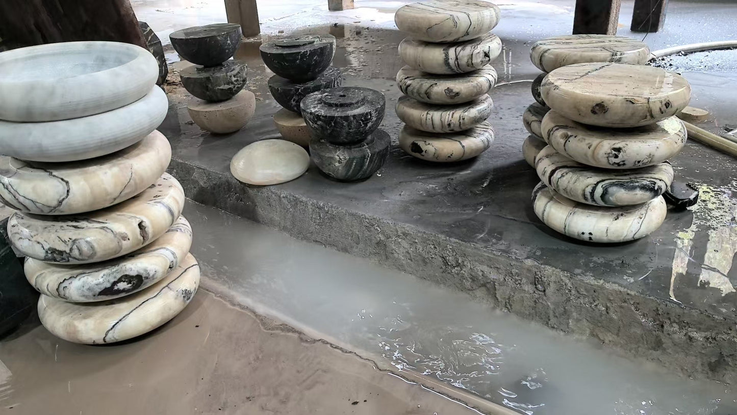 Piedra Marble Wall Lamp