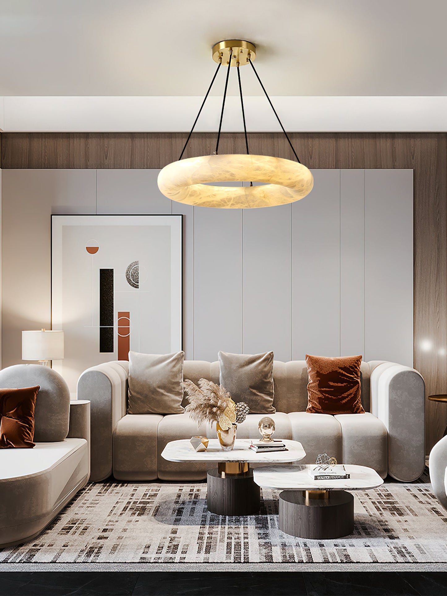 Scarlett Alabaster Chandelier