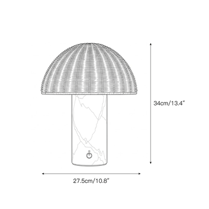 Seine Marble Tabla Lamp