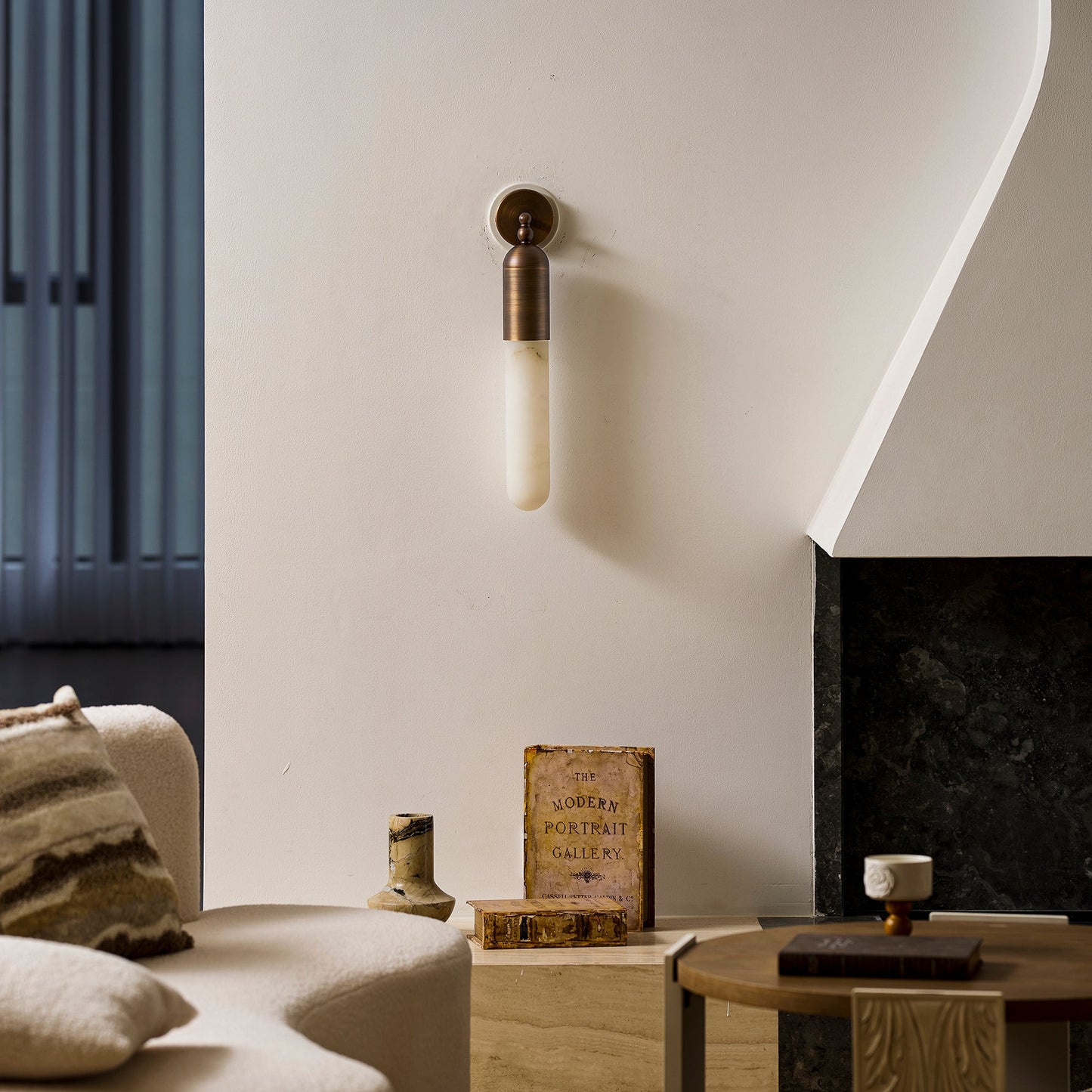 Selene Alabaster Wall Lamp