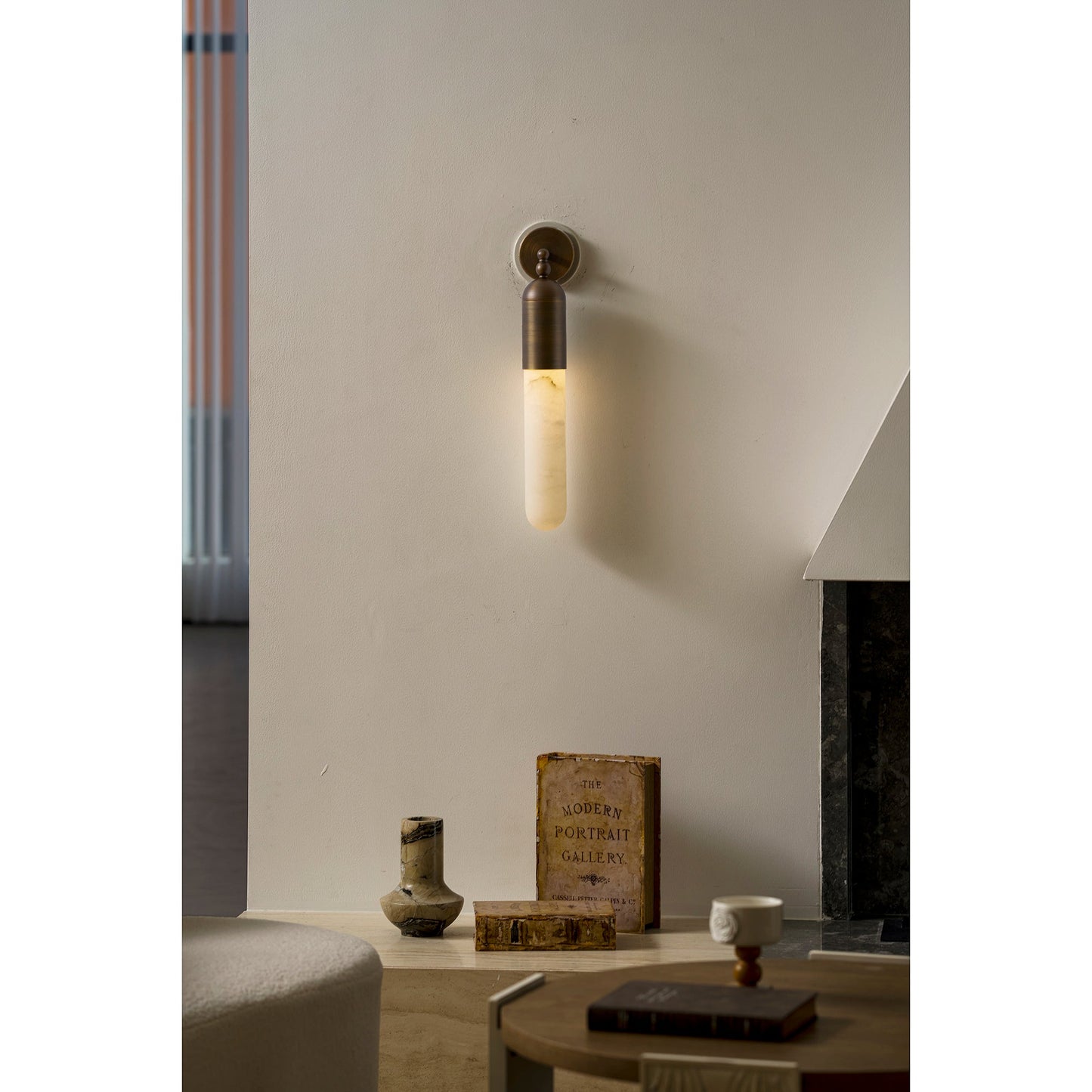 Selene Alabaster Wall Lamp