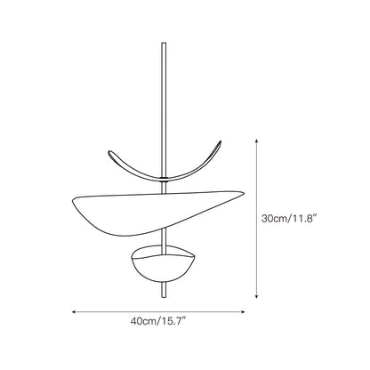 Selene Floating Pendant Lamp
