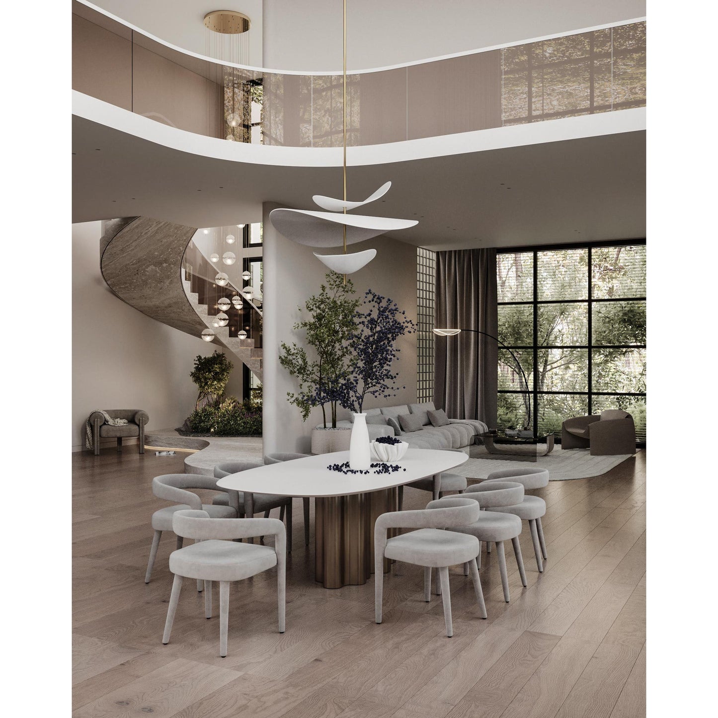 Selene Floating Pendant Lamp
