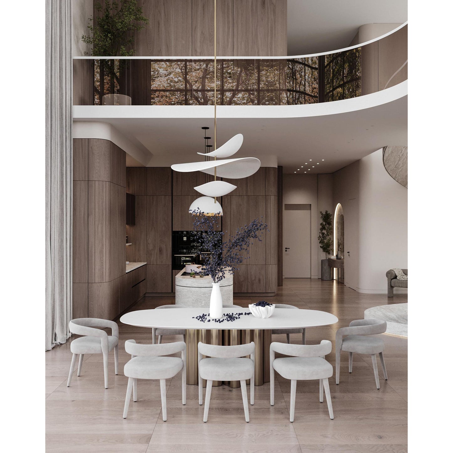 Selene Floating Pendant Lamp