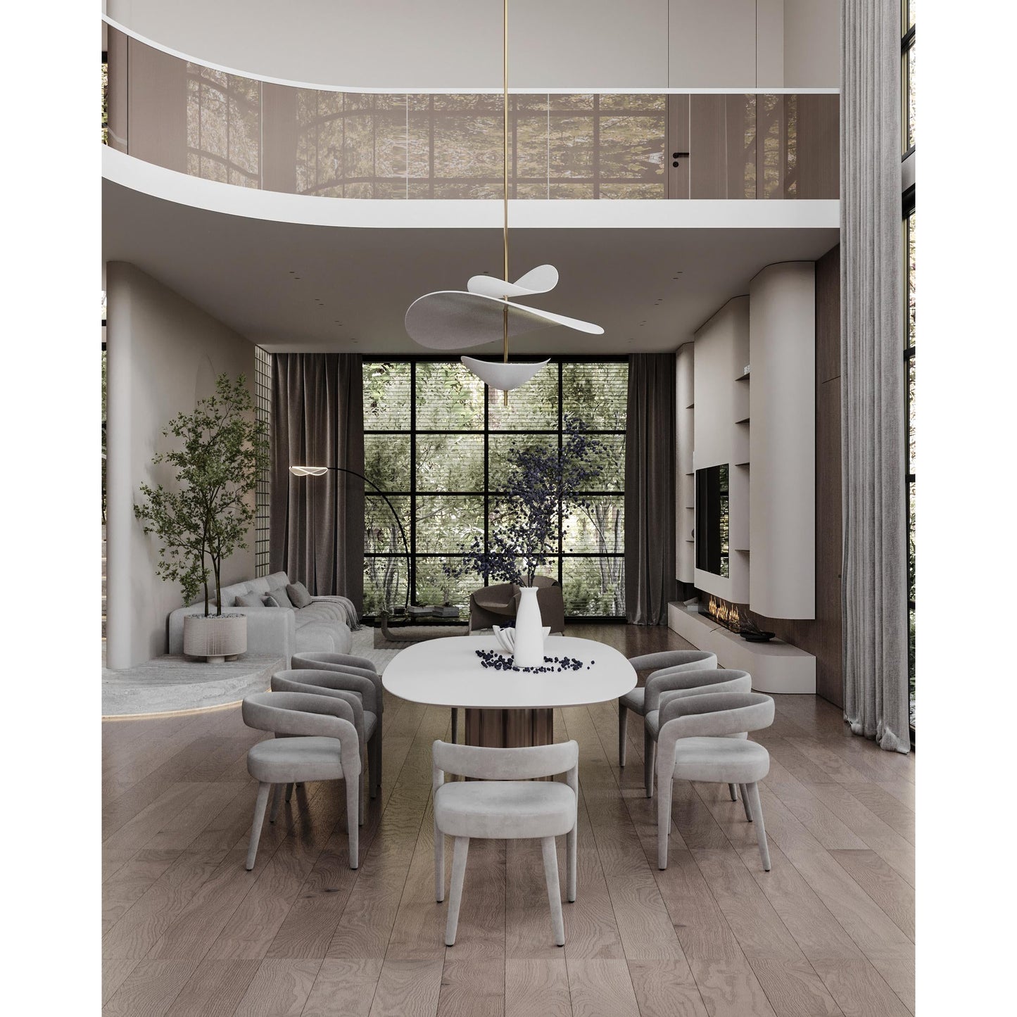 Selene Floating Pendant Lamp
