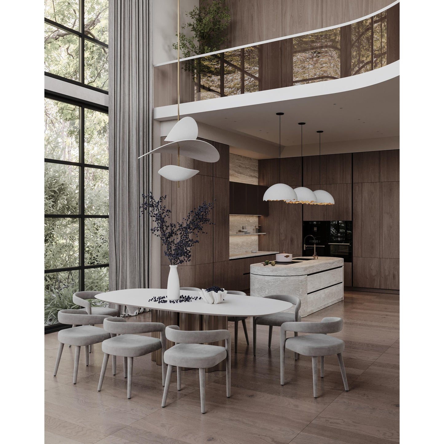 Selene Floating Pendant Lamp