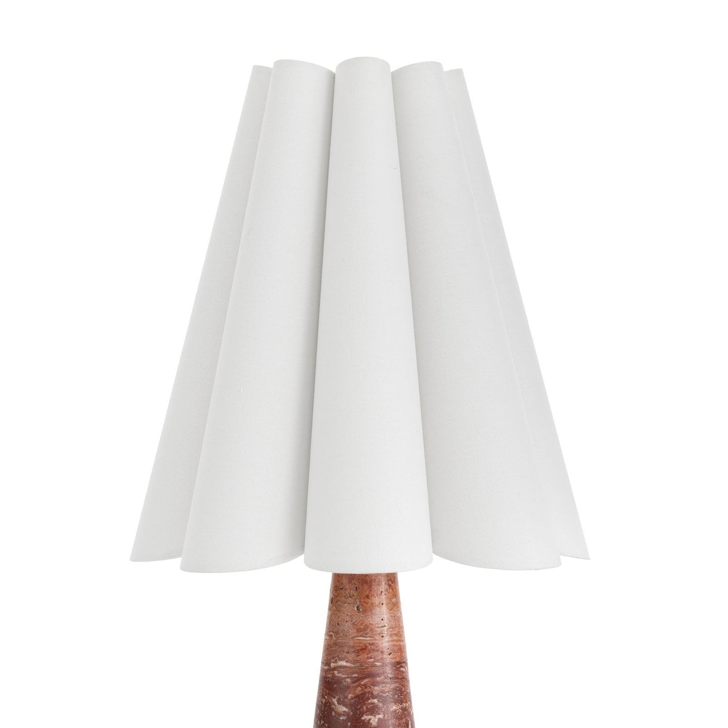 Shadon Marble Pleated Table Lamp
