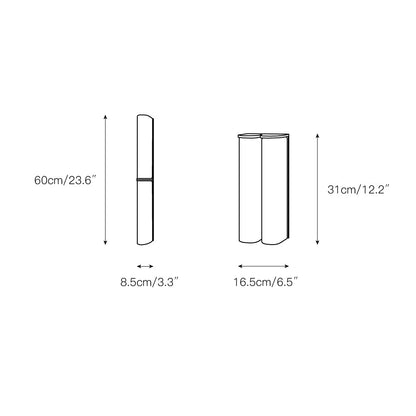 Arched Glass Tube Wall Sconce