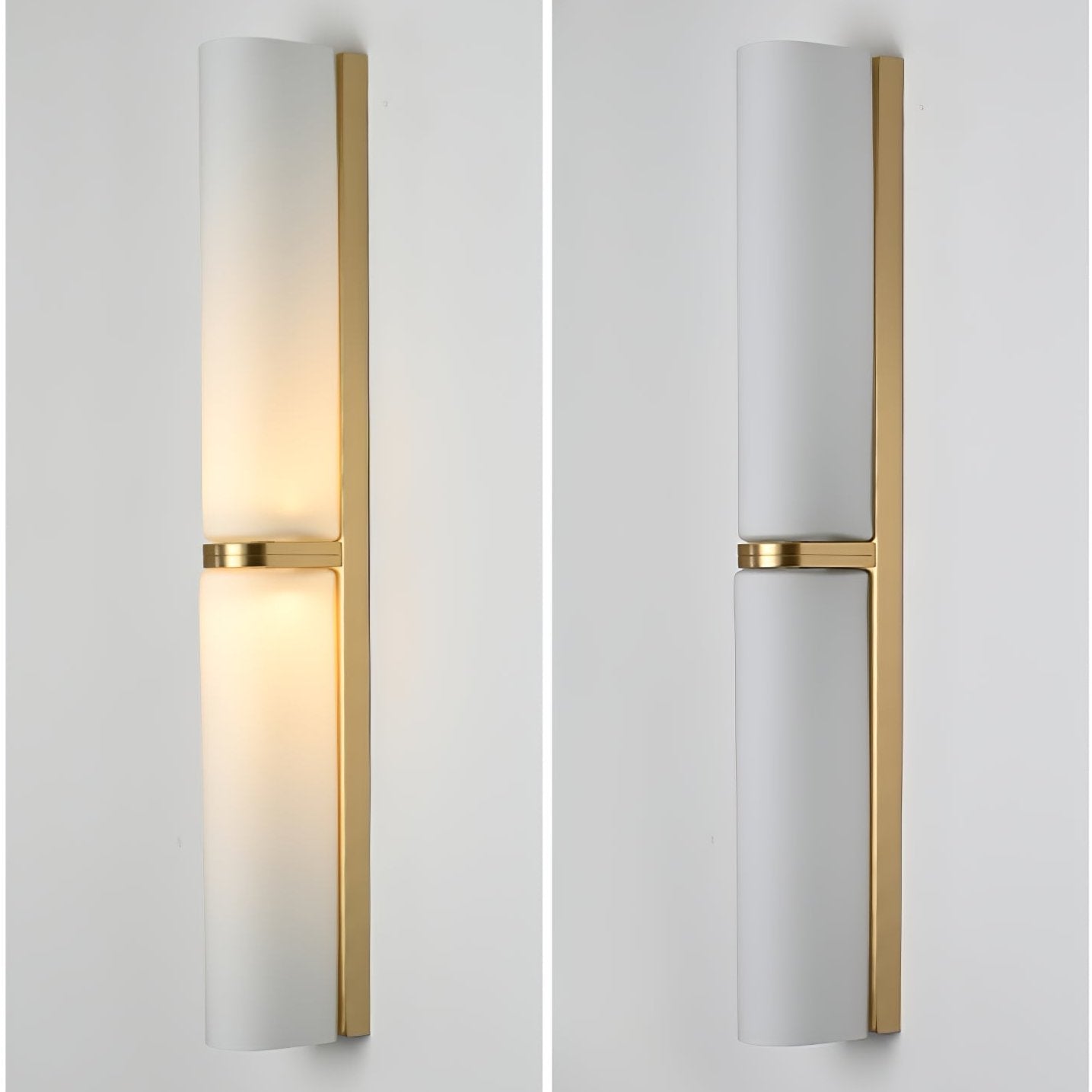 Arched Glass Tube Wall Sconce