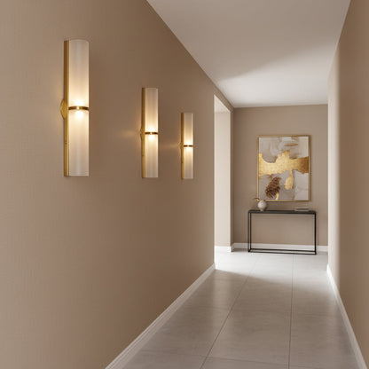 Arched Glass Tube Wall Sconce