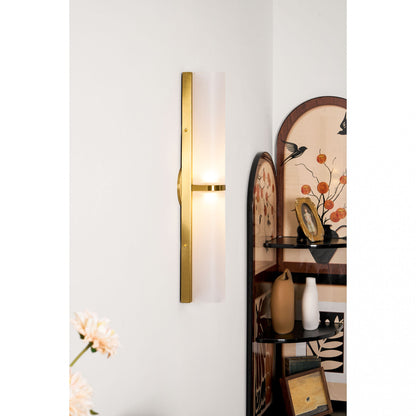 Arched Glass Tube Wall Sconce