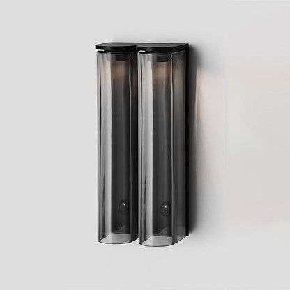 Arched Glass Tube Wall Sconce