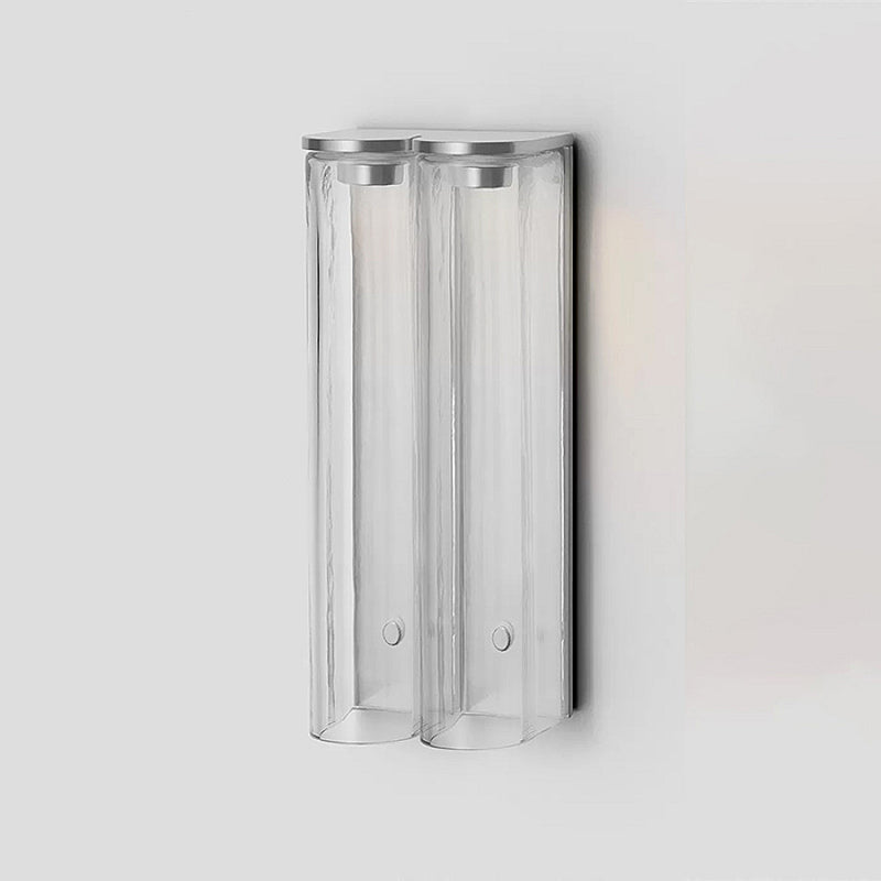 Arched Glass Tube Wall Sconce