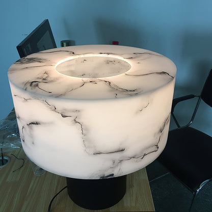 Small Solid Alabaster Table Lamp