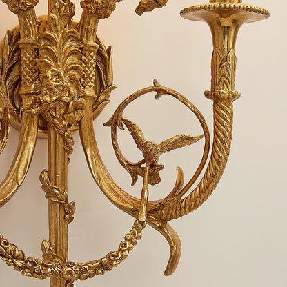 Sociapailis Brass Wall Lamp