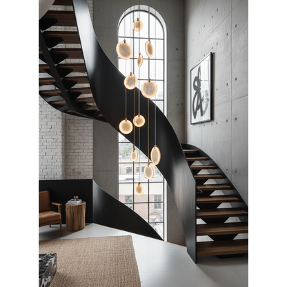 Soho Alabaster Pendant Light