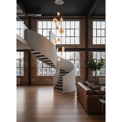 Soho Alabaster Pendant Light
