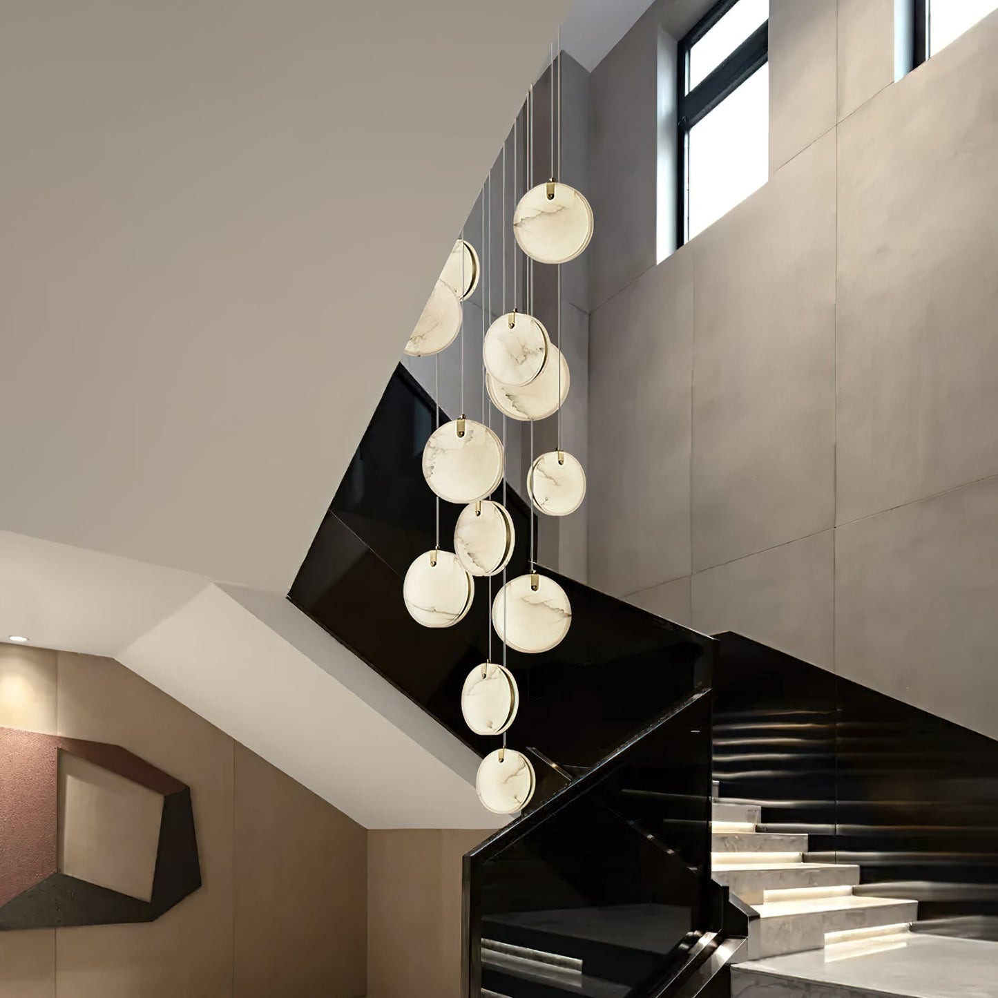 Soho Alabaster Pendant Light