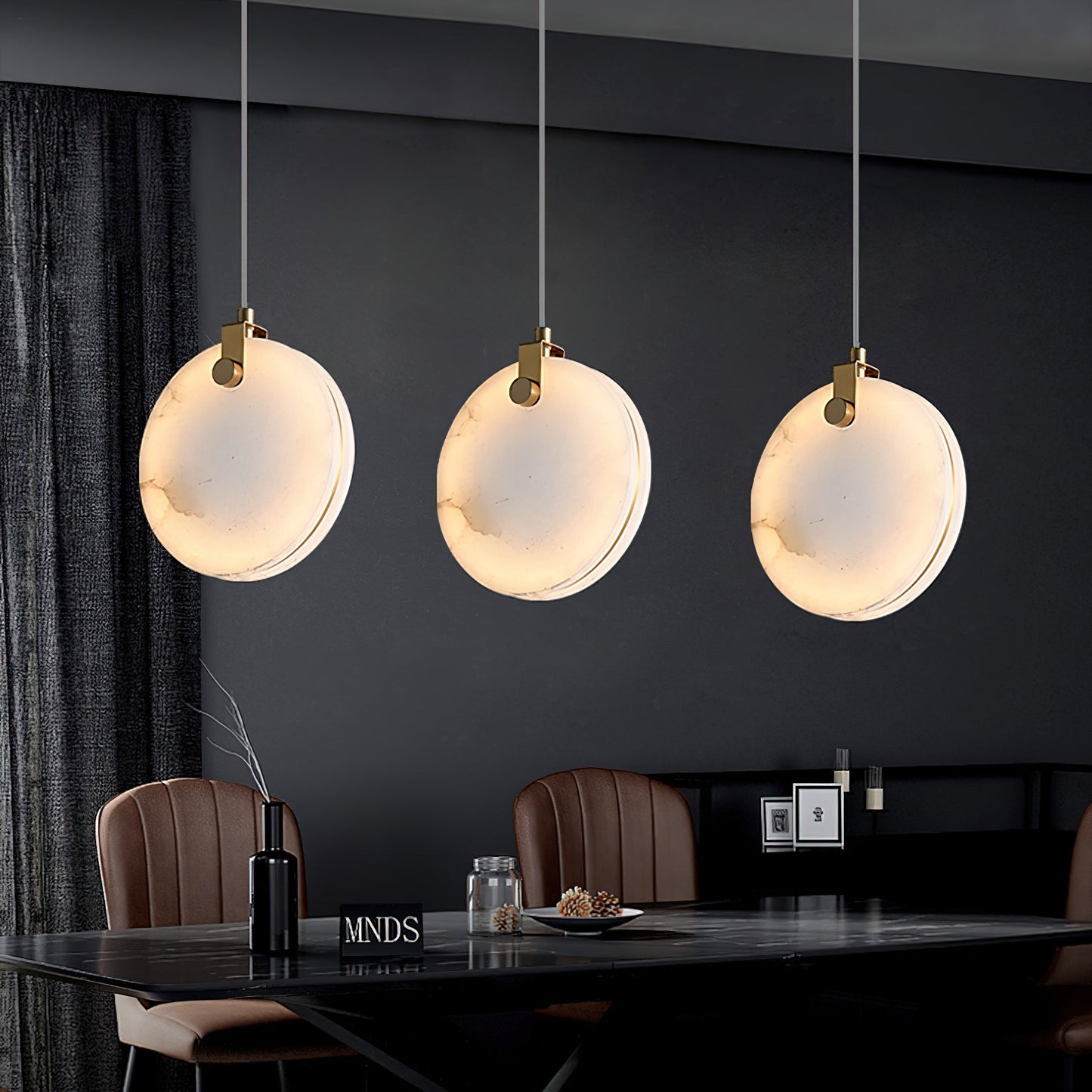Soho Alabaster Pendant Light