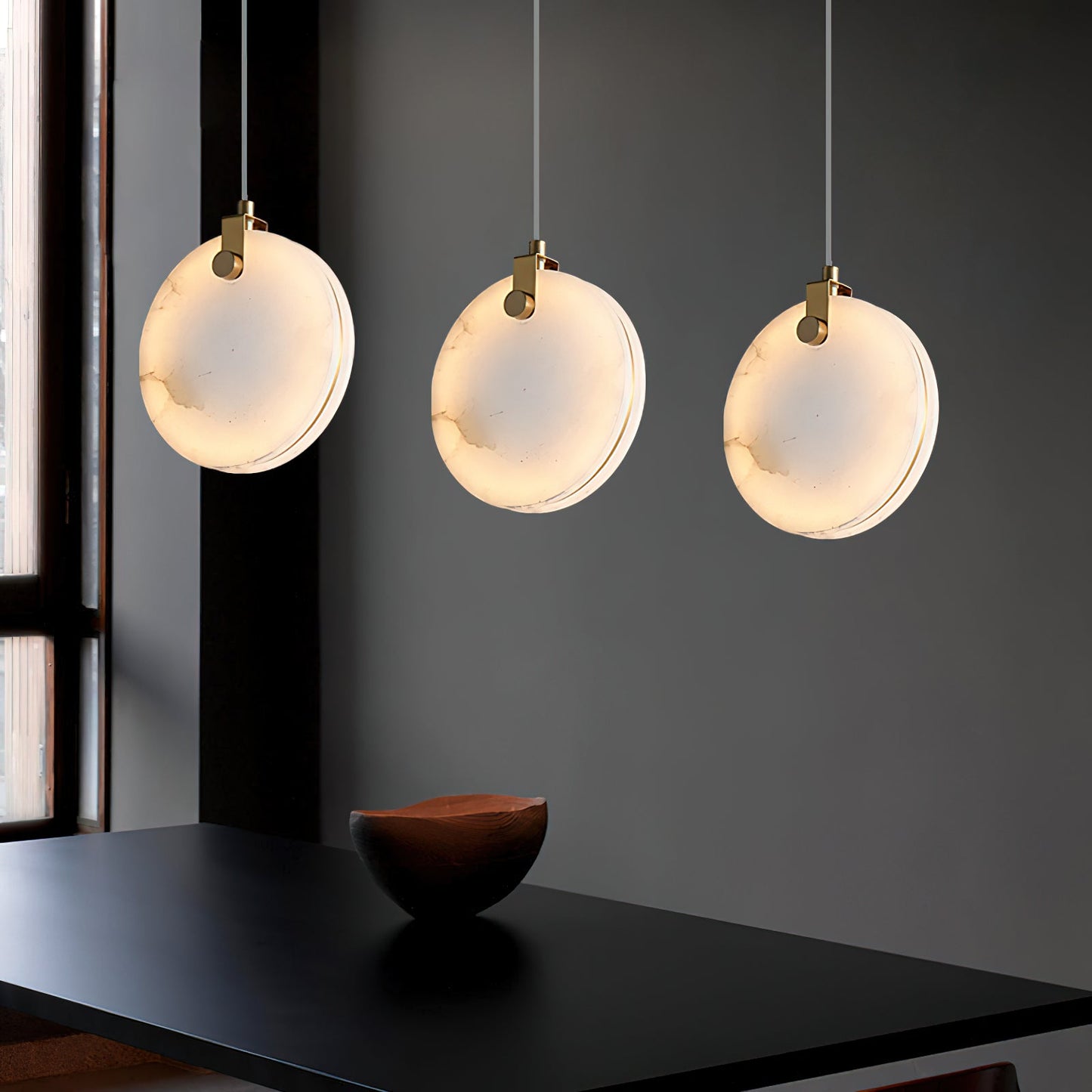 Soho Alabaster Pendant Light