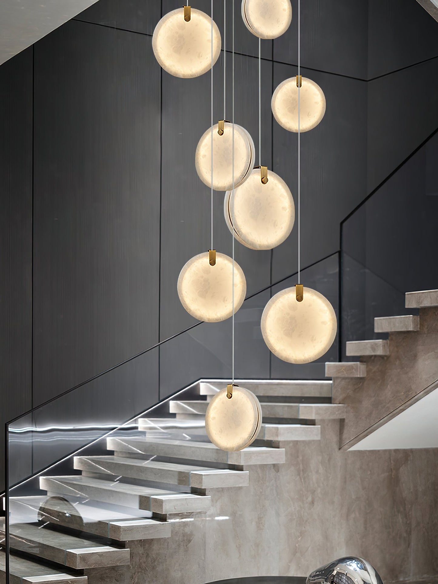 Soho Alabaster Pendant Light