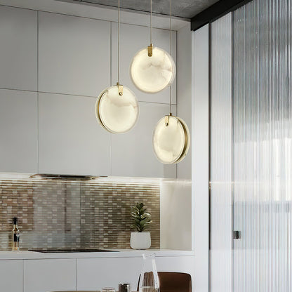 Soho Alabaster Pendant Light