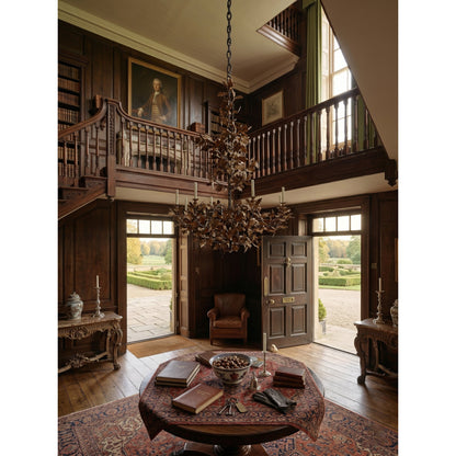 Spring Oak Tree Chandelier