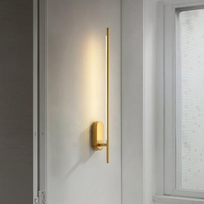 Stick Shaped Metal Sconce