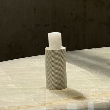 Cordless Alabaster Table Lamp (Built-in Battery)