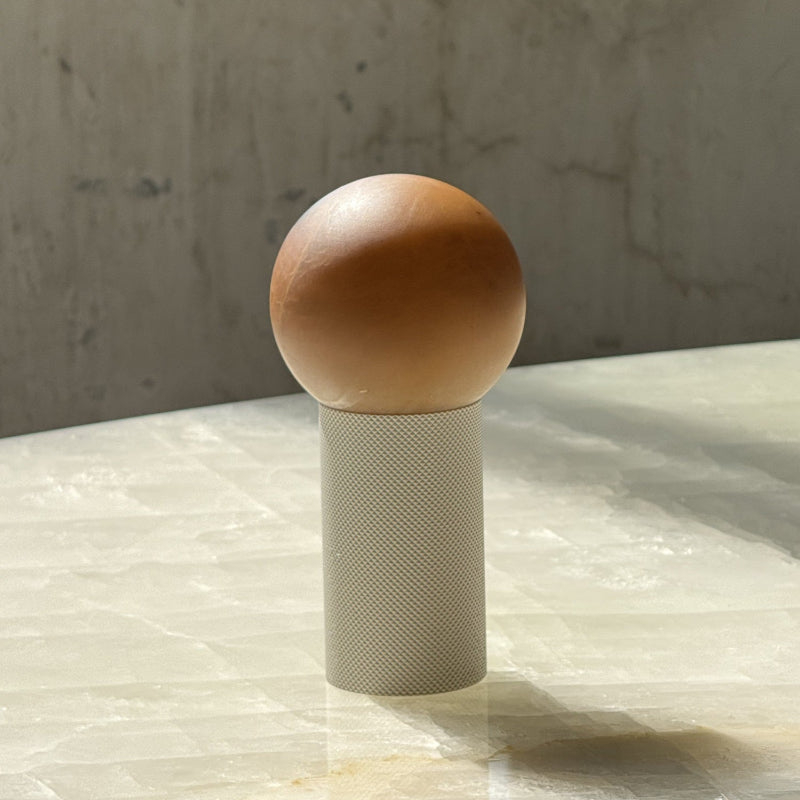 Cordless Alabaster Table Lamp (Built-in Battery)