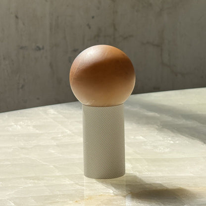 Cordless Alabaster Table Lamp (Built-in Battery)
