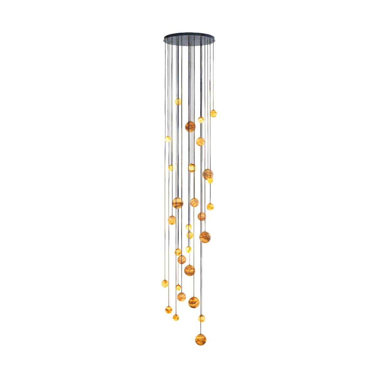 Sultana Alabaster Cluster Chandelier