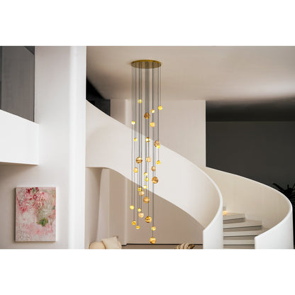 Sultana Alabaster Cluster Chandelier