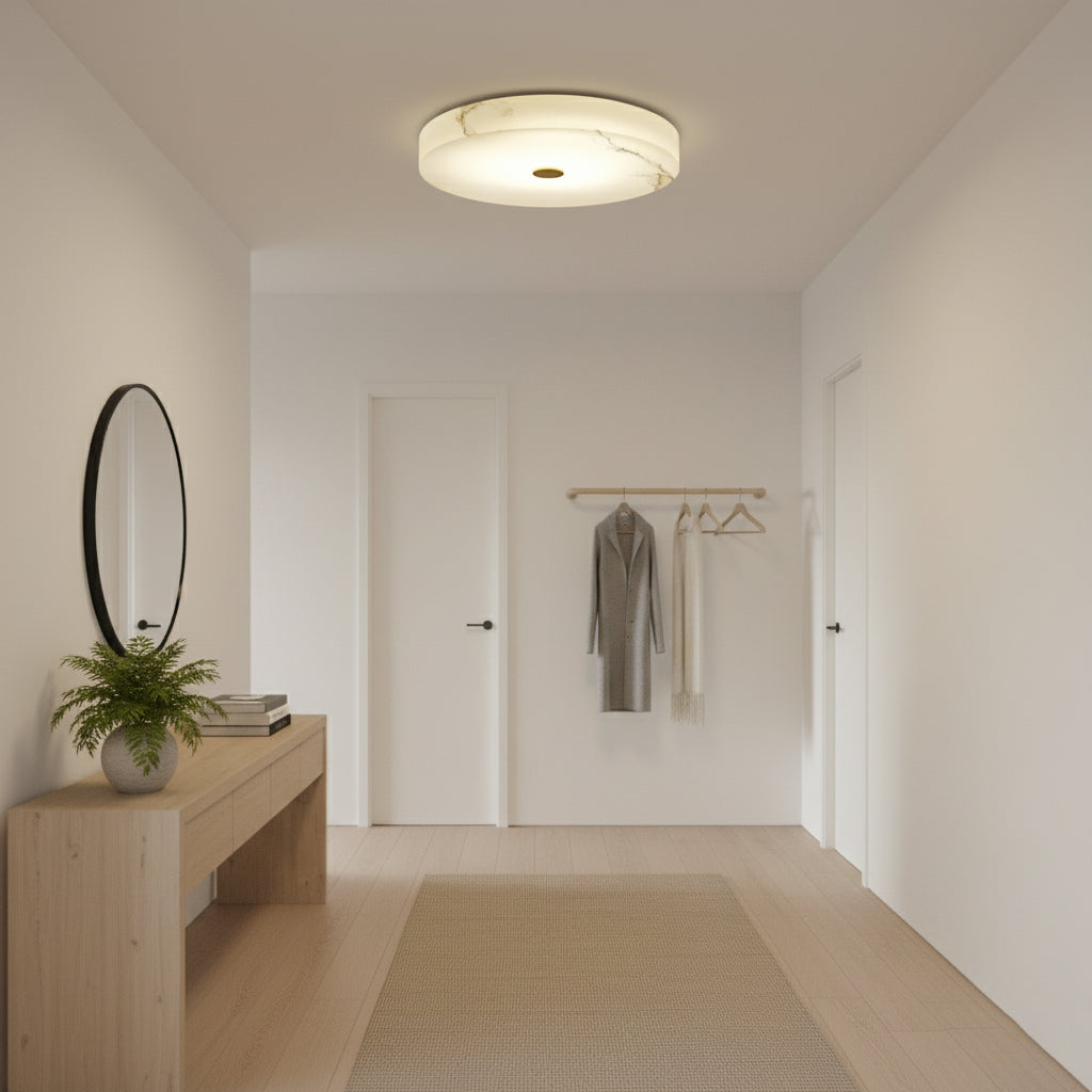 Tamoor Alabaster Ceiling Light