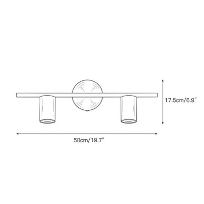 Taylor Adjustable Head Wall Lamp