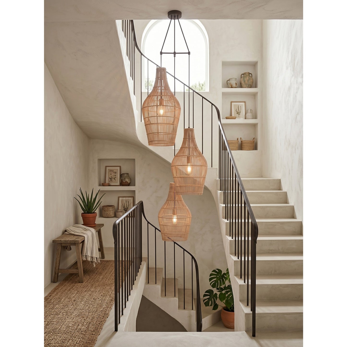 Taylor Rattan Pendant Lamp