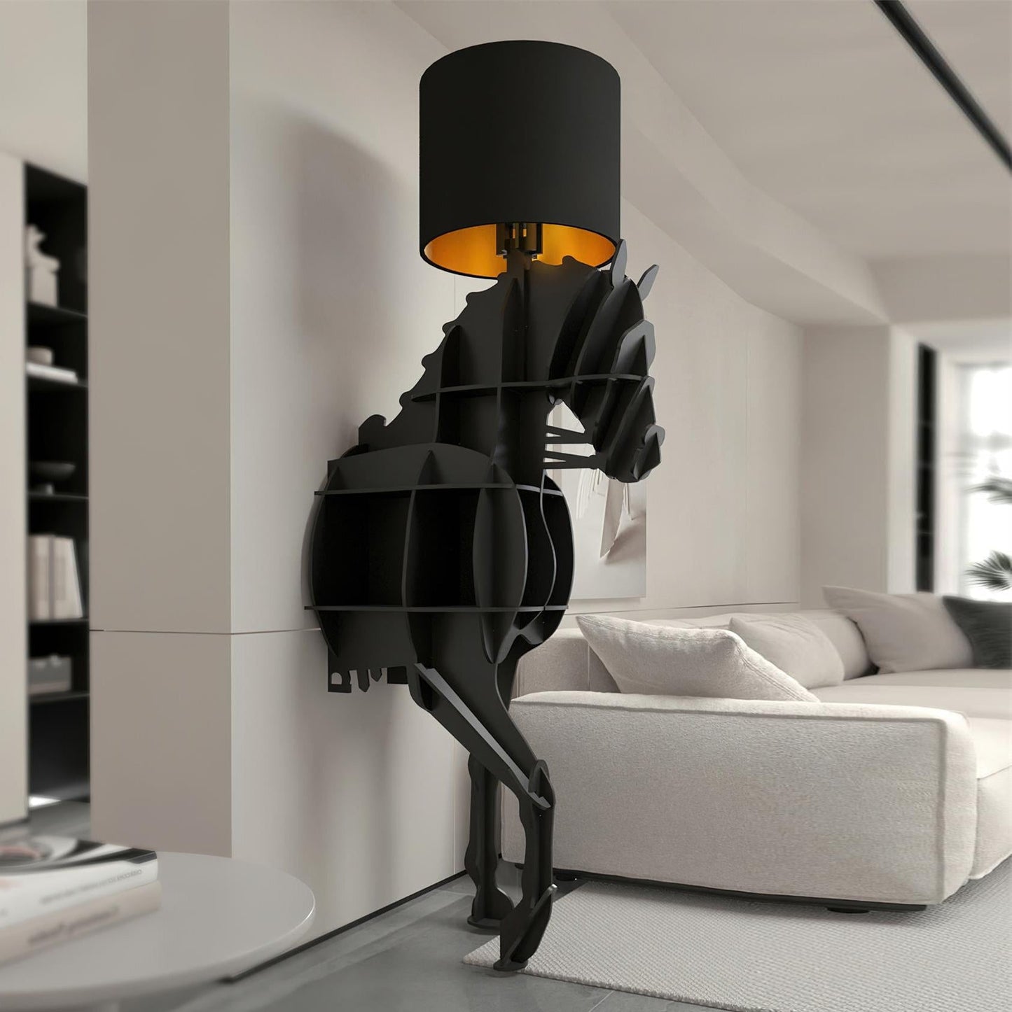 Tete Horse Floor Lamp