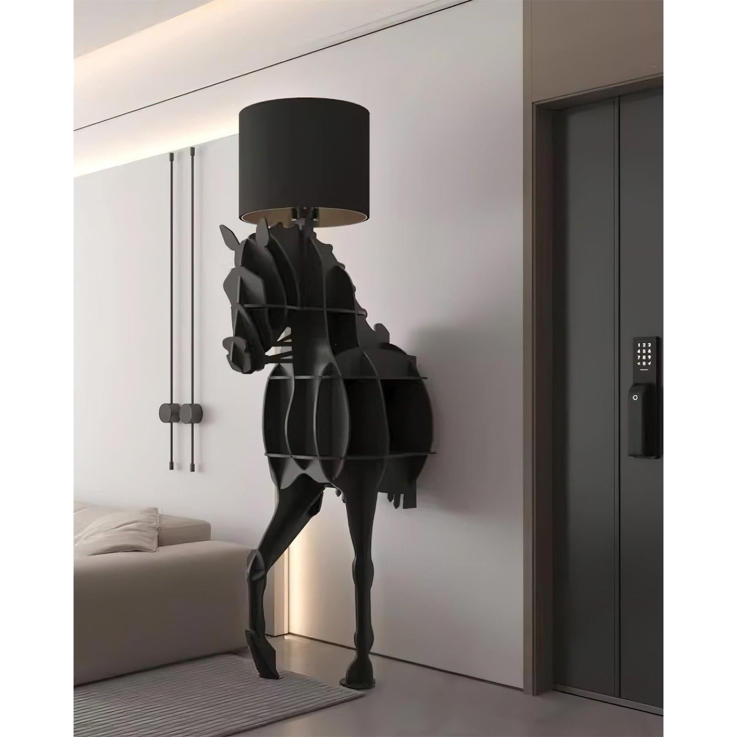 Tete Horse Floor Lamp