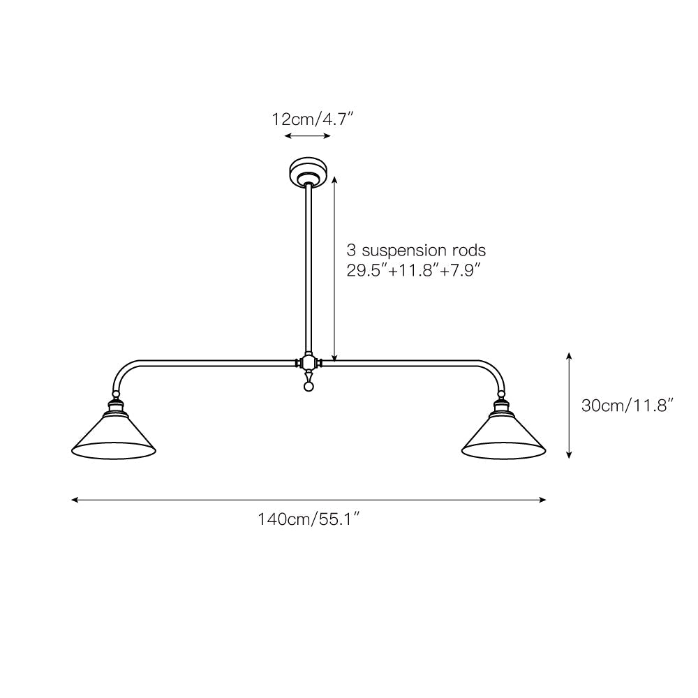 Thetford Pendant Light