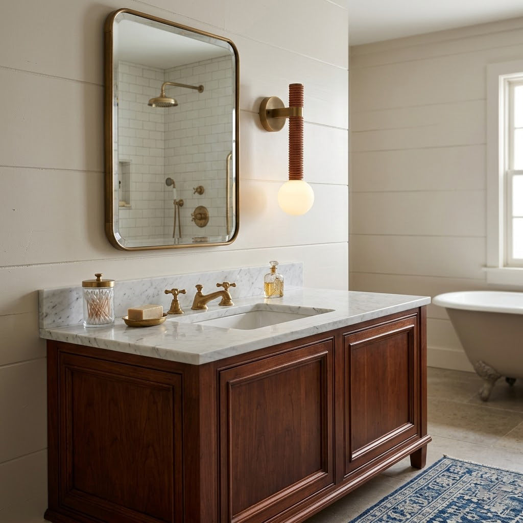 Threadline Globe Wall Sconce