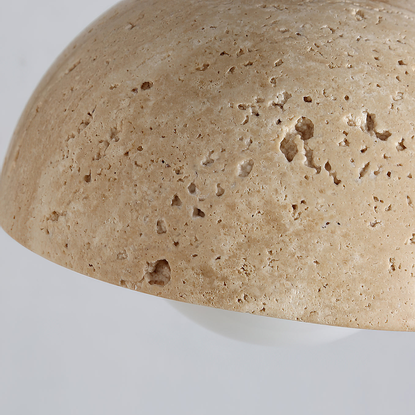 Tia Travertine Swing Arm Plug-in Sconce
