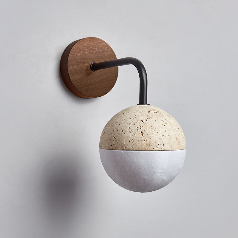 Tia Travertine Wall Lamp