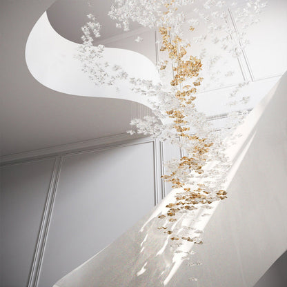 Tidal Art Glass Chandelier