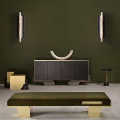Timide Alabaster Wall Lamp