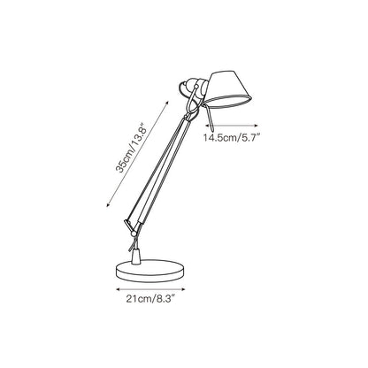 Articulated Aluminum Desk Lamp