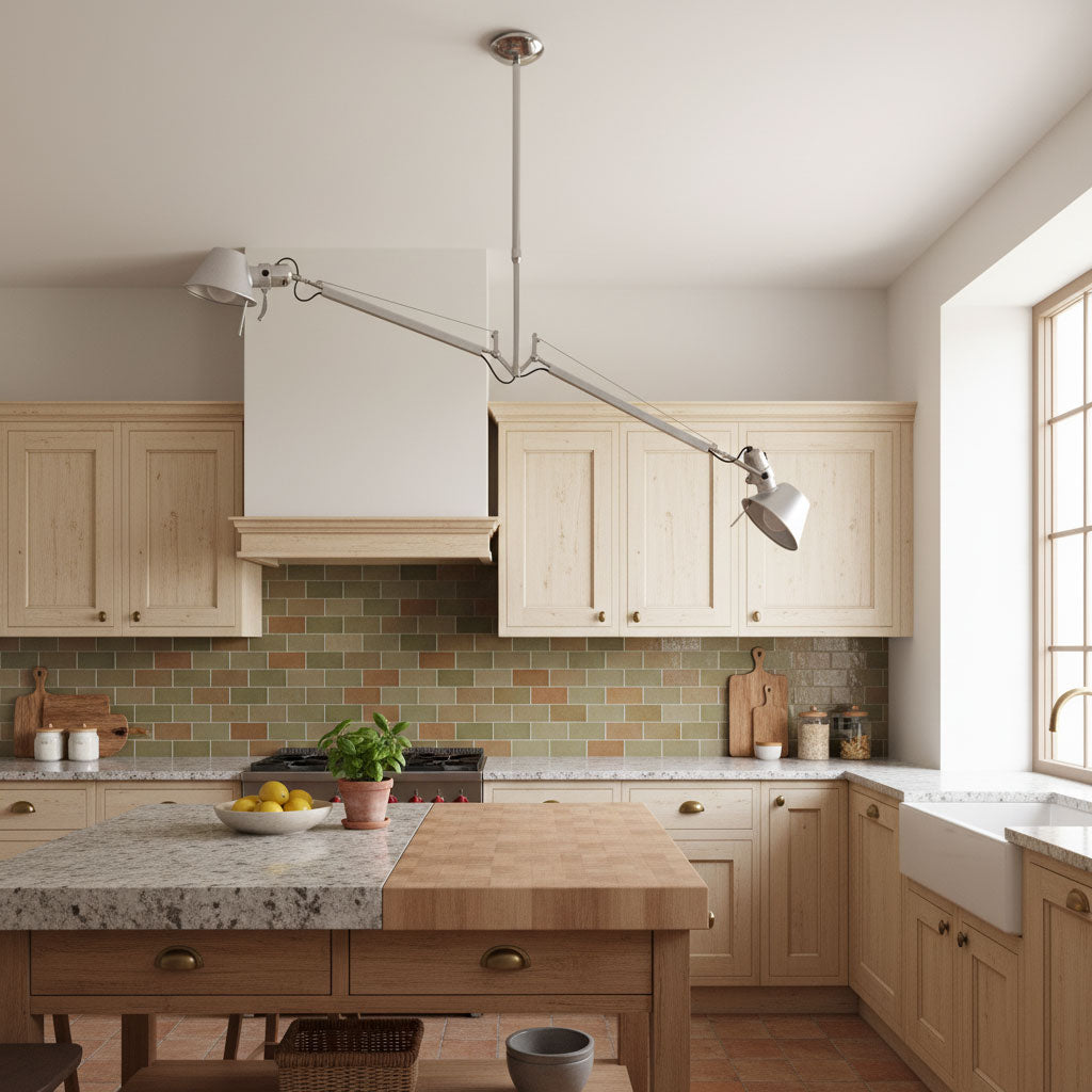 Brady Rocker Arm Pendant Lamp