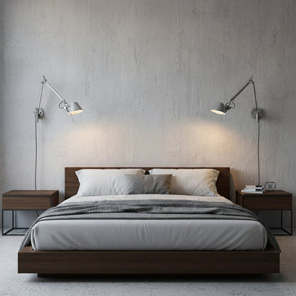 Brady Rocker Arm Plug-in Sconce