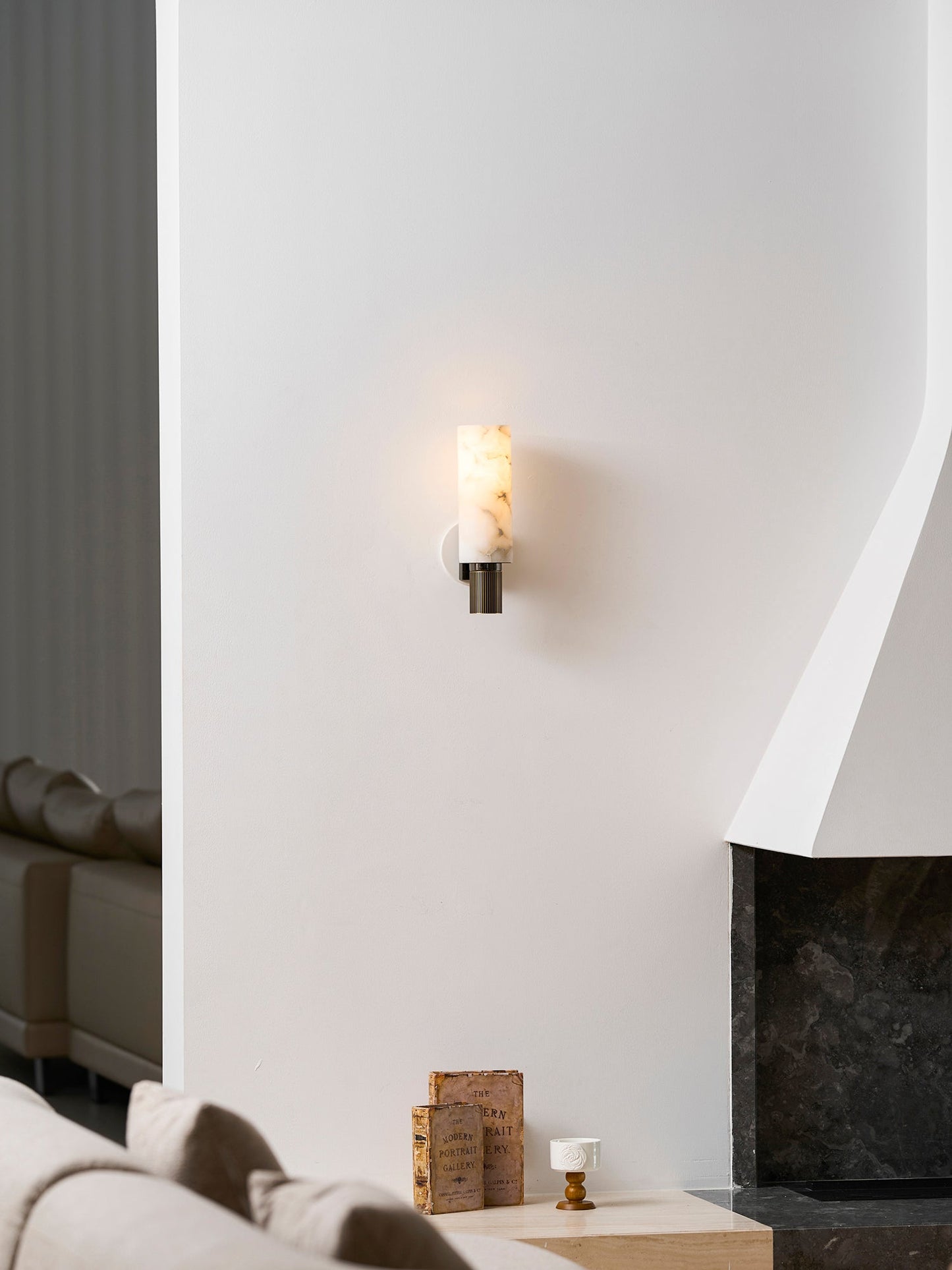 Santorini Alabaster Wall Lamp