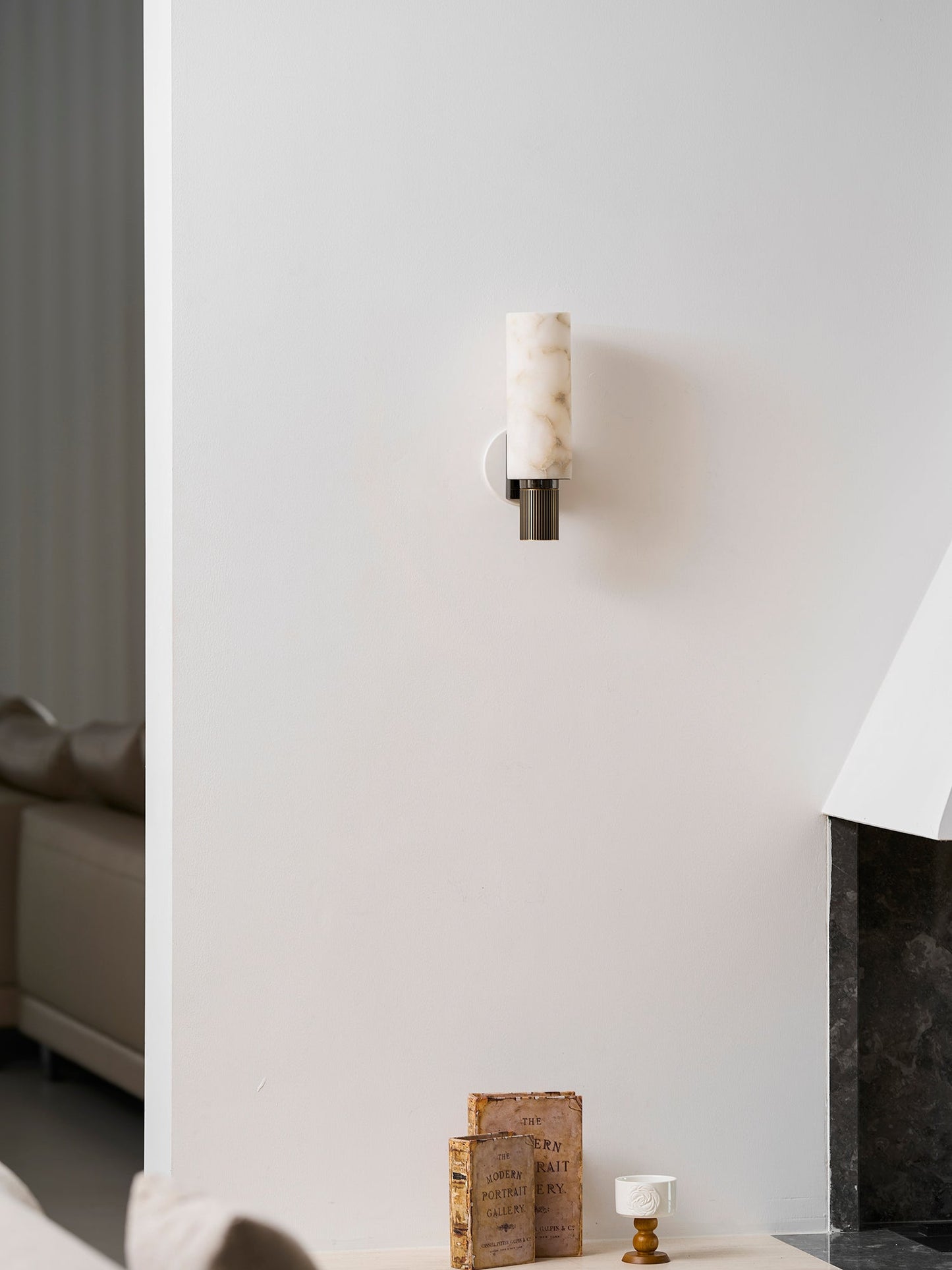Santorini Alabaster Wall Lamp