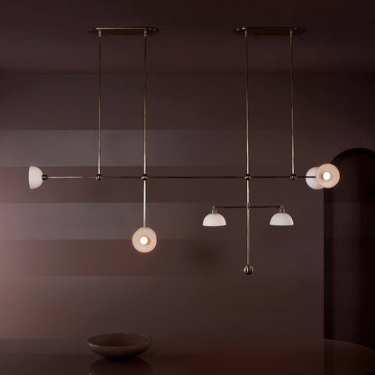 Counterbalance Linear Chandelier